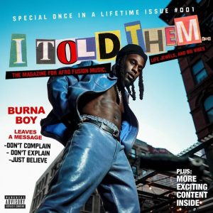 Read more about the article BURNA BOY- CITY BOYS